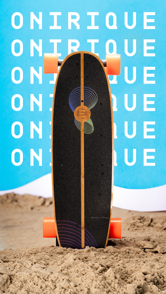The Past is a Dream.  The future is Electric. The Evolve x Loaded Onirique E-Skate