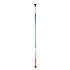 Ski pole with a gradient design in blue and red