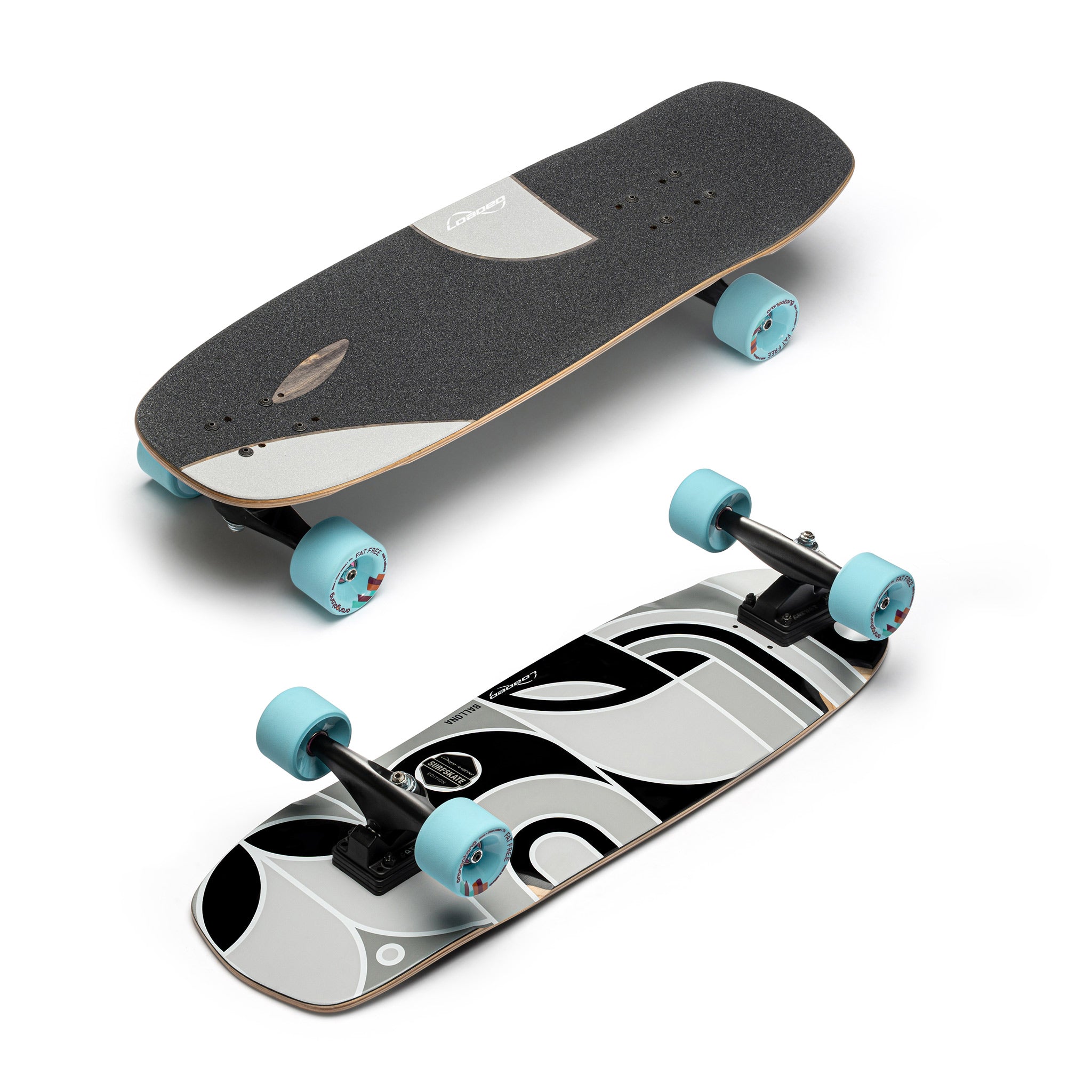 Loaded Ballona Orca Surfskate Edition longboard skateboard