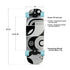 Loaded Ballona Orca Surfskate Edition longboard skateboard setup infographic