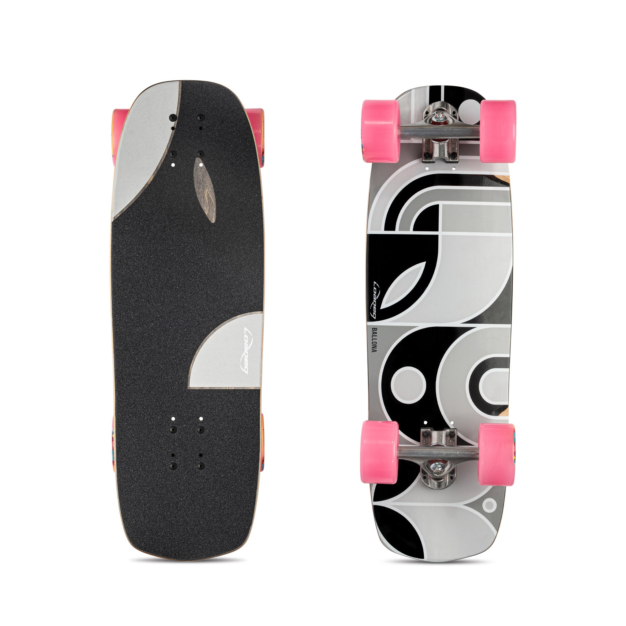 Loaded Ballona Orca Rumblebee complete longboard skateboard