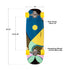 Loaded Ballona Willy complete longboard skateboard setup infographic: Paris 150mm trucks and 65mm Orangatang Fat Free 86a Yellow wheels