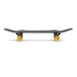 Profile view of Loaded Bolsa II (Jazz Graphic) skateboard complete with Paris trucks and Orangatang Fat Free wheels.