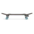 Profile view of Loaded Bolsa II (Jazz Graphic) skateboard complete with Carver C7 trucks and Orangatang Love Handles wheels.