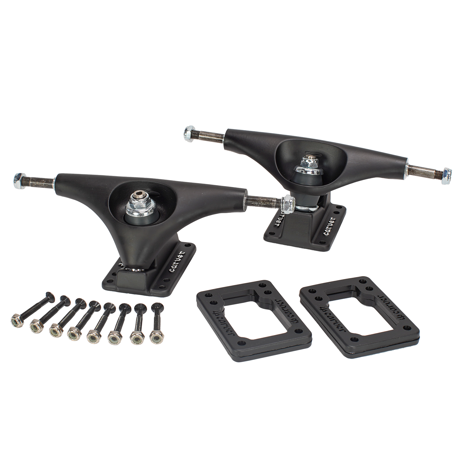 Carver C5 Street Surf Surfskate Truck Set (Coal Satin)