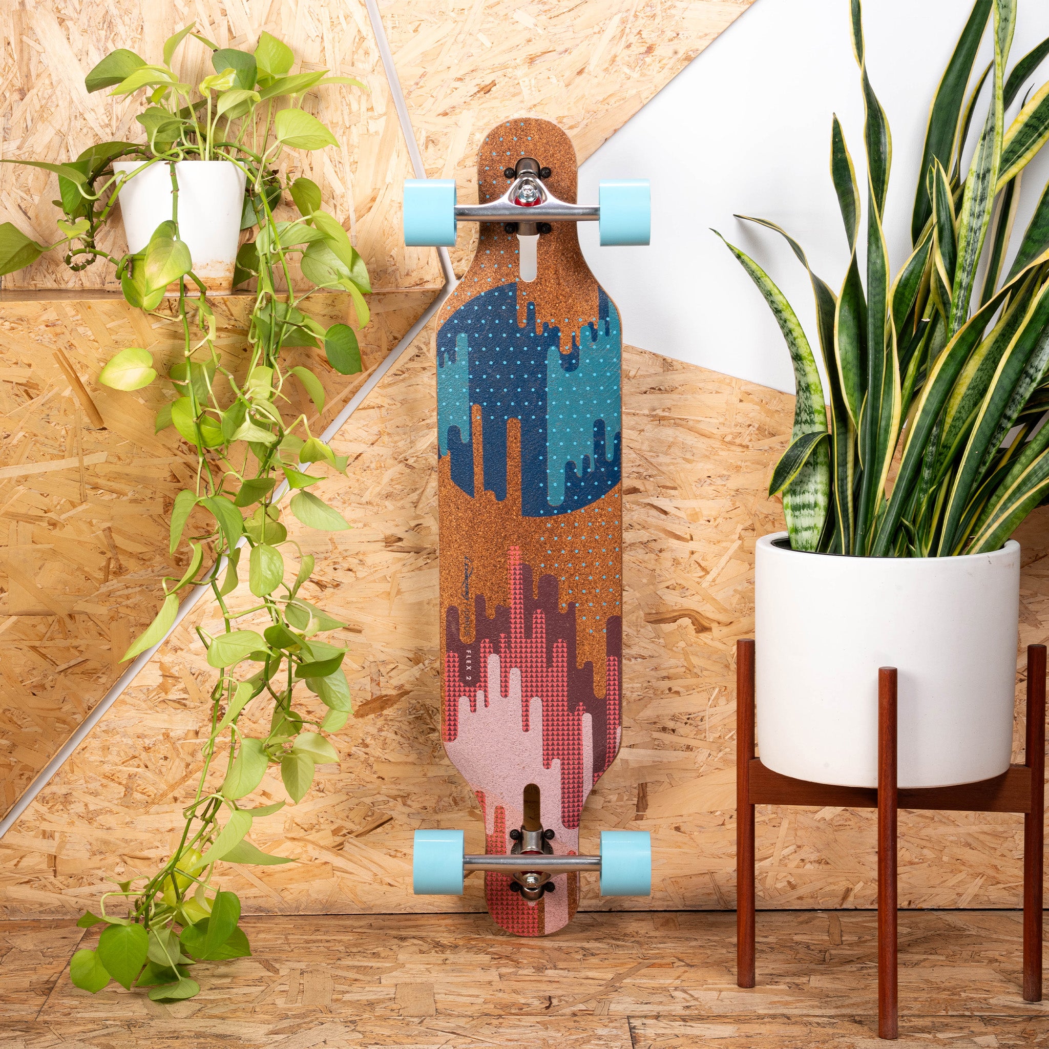 Loaded Icarus (Cork graphic) One & Done Complete with Orangatang In Heats (77a, blue) - main view