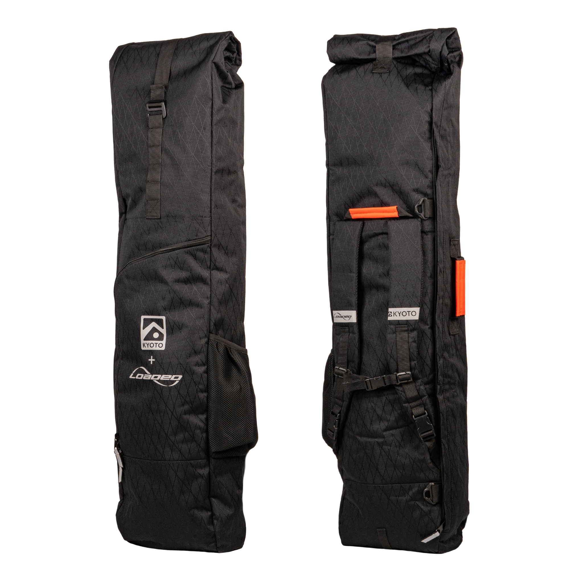 Loaded x Kyoto Long Base Collab Board Bag, Dark Matter