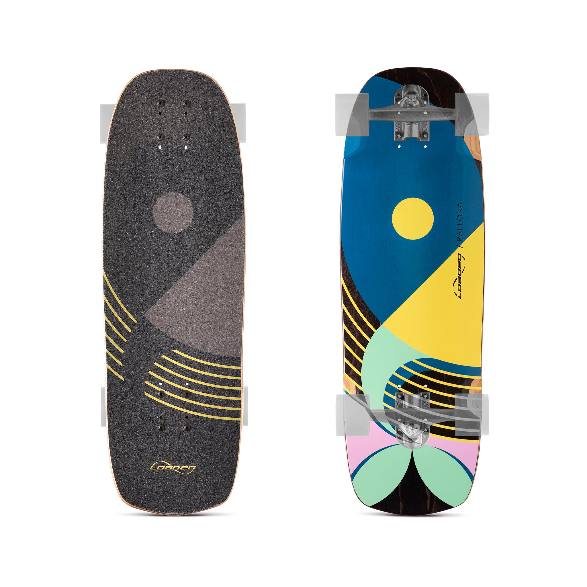 Loaded Ballona Willy custom complete longboard skateboard