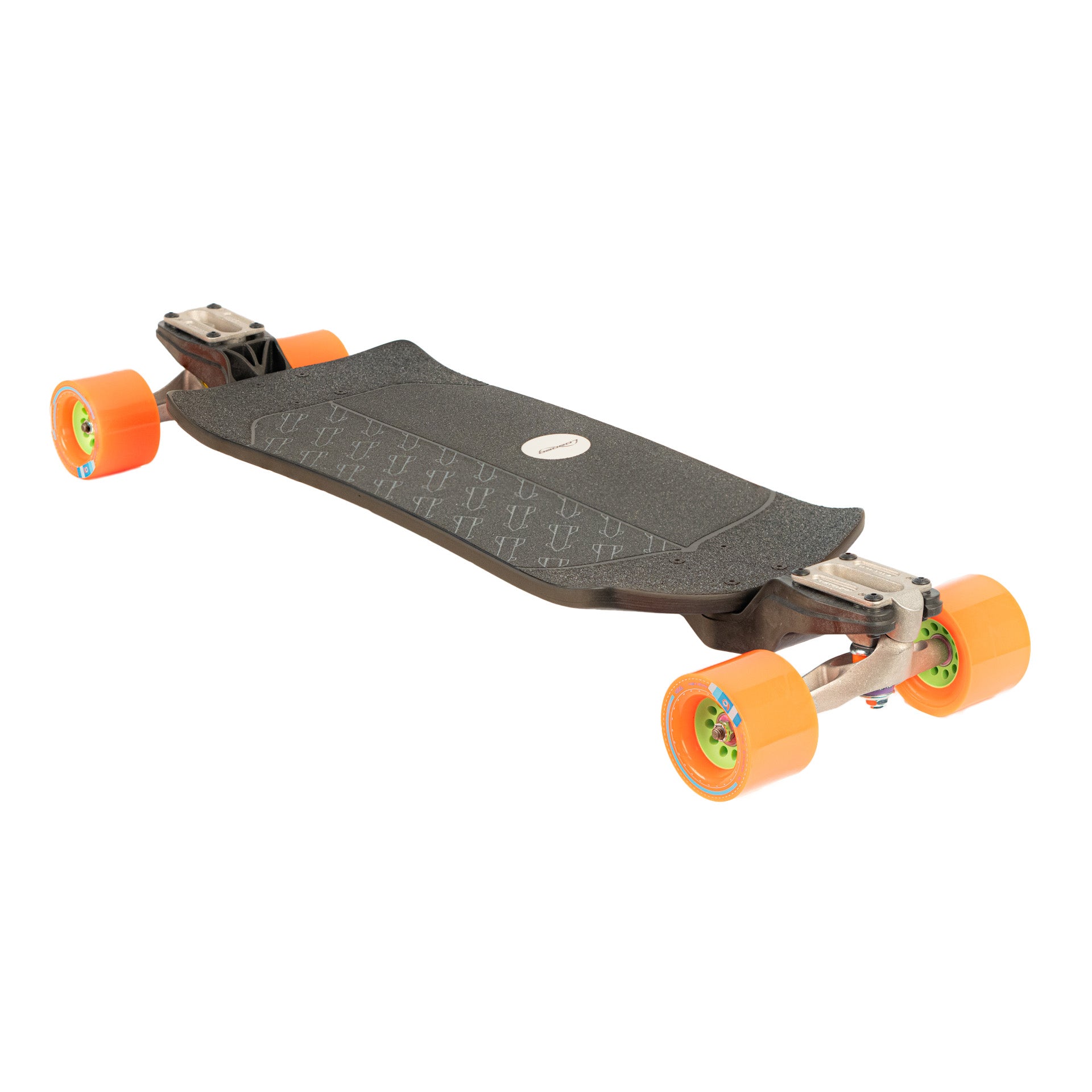 Loaded Fathom Starship Edition complete longboard skateboard with Carver CX/C2 surfskate trucks and Orangatang 80mm 80a Kegel wheels