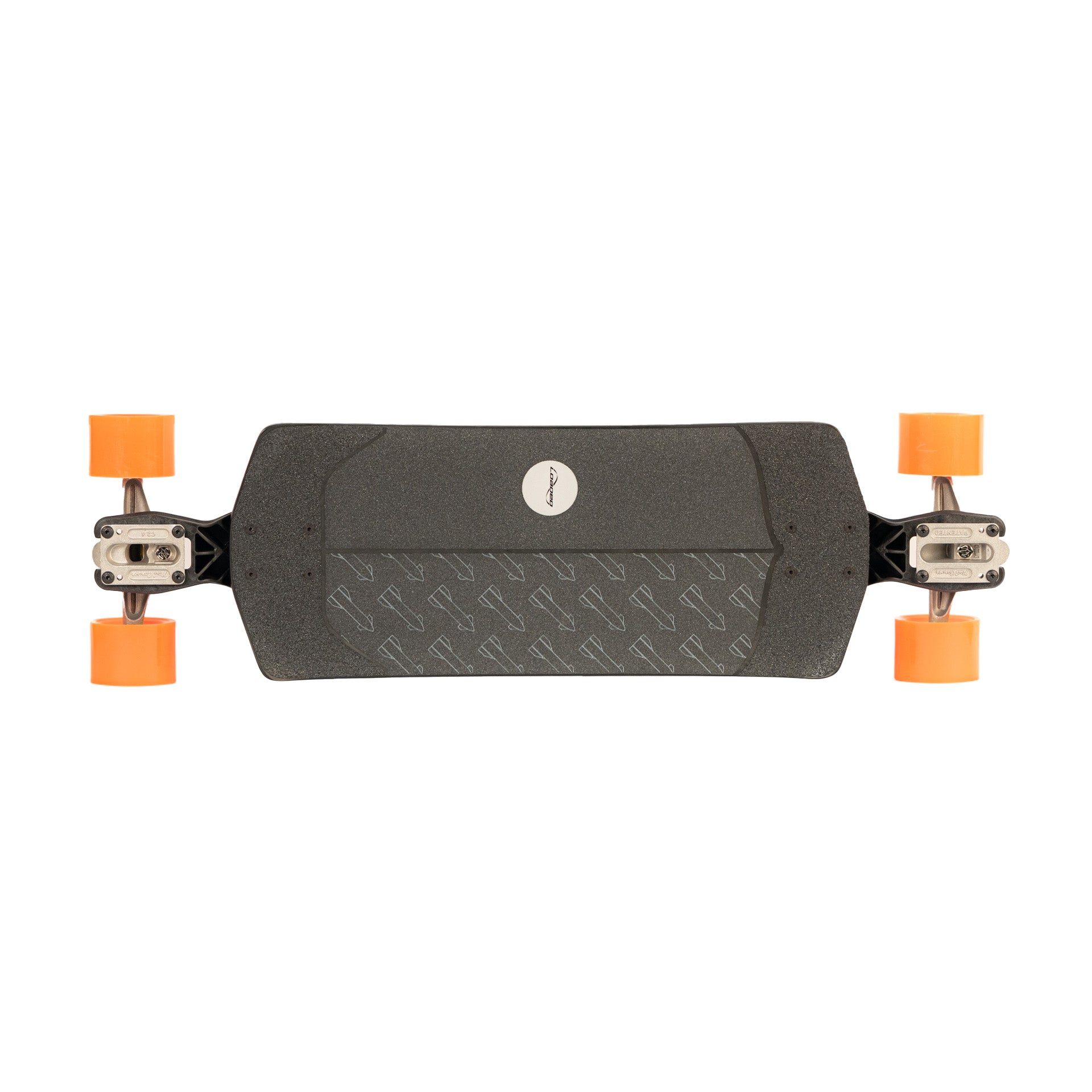 Loaded Fathom Starship Edition complete longboard skateboard with Carver CX/C2 surfskate trucks and Orangatang 80mm 80a Kegel wheels