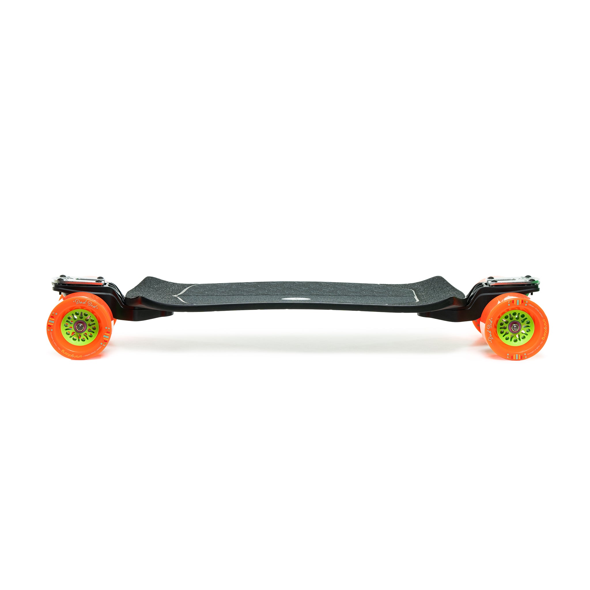 Loaded Fathom Starship Edition complete longboard skateboard with Orangatang 105mm Dad Bod (80a)