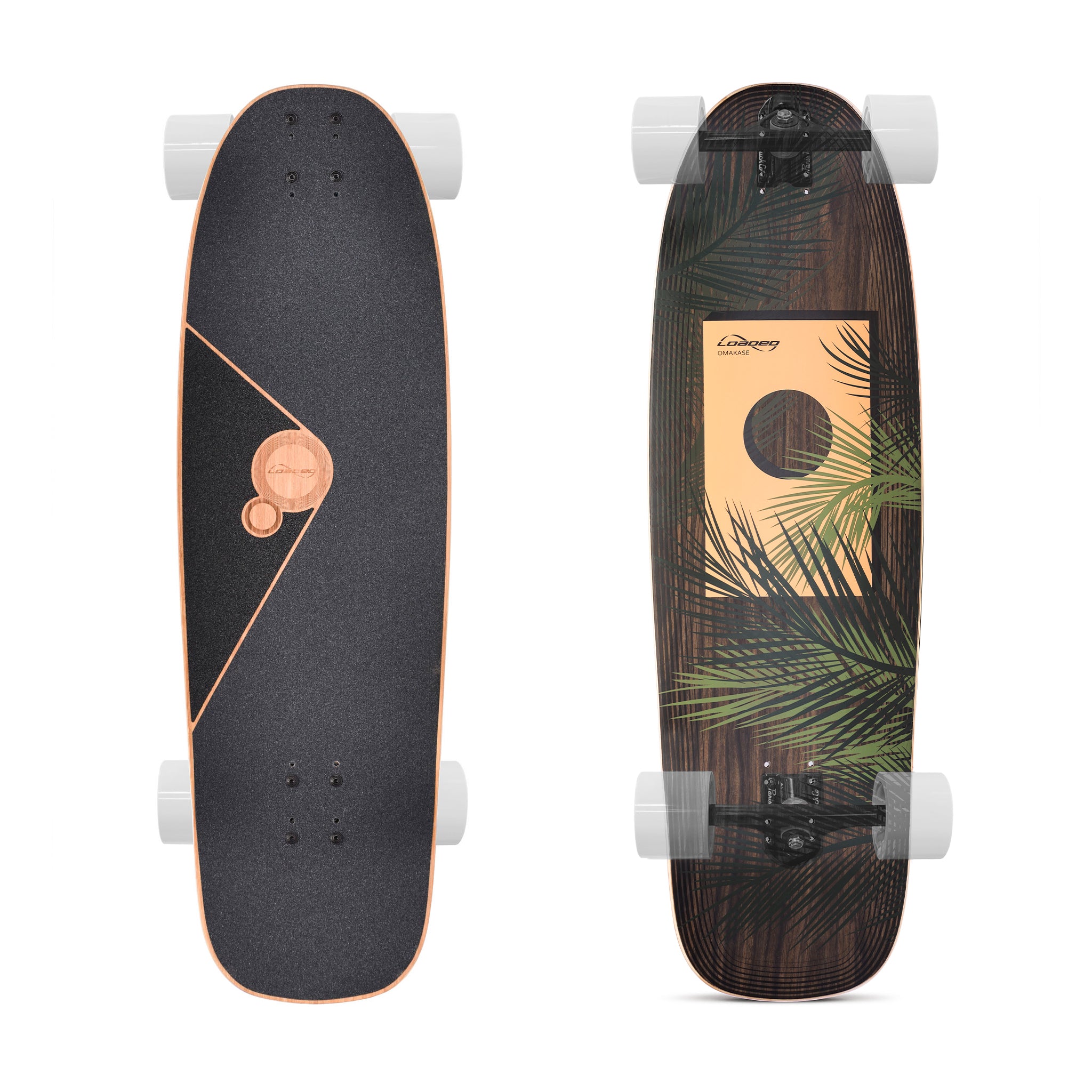 Loaded Omakase Palm custom complete longboard skateboard