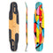 Loaded Mata Hari (Artist Series: Kaspar Heinrici graphic) longboard skateboard deck (composite view)