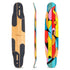 Loaded Mata Hari (Artist Series: Kaspar Heinrici graphic) longboard skateboard deck (composite view)