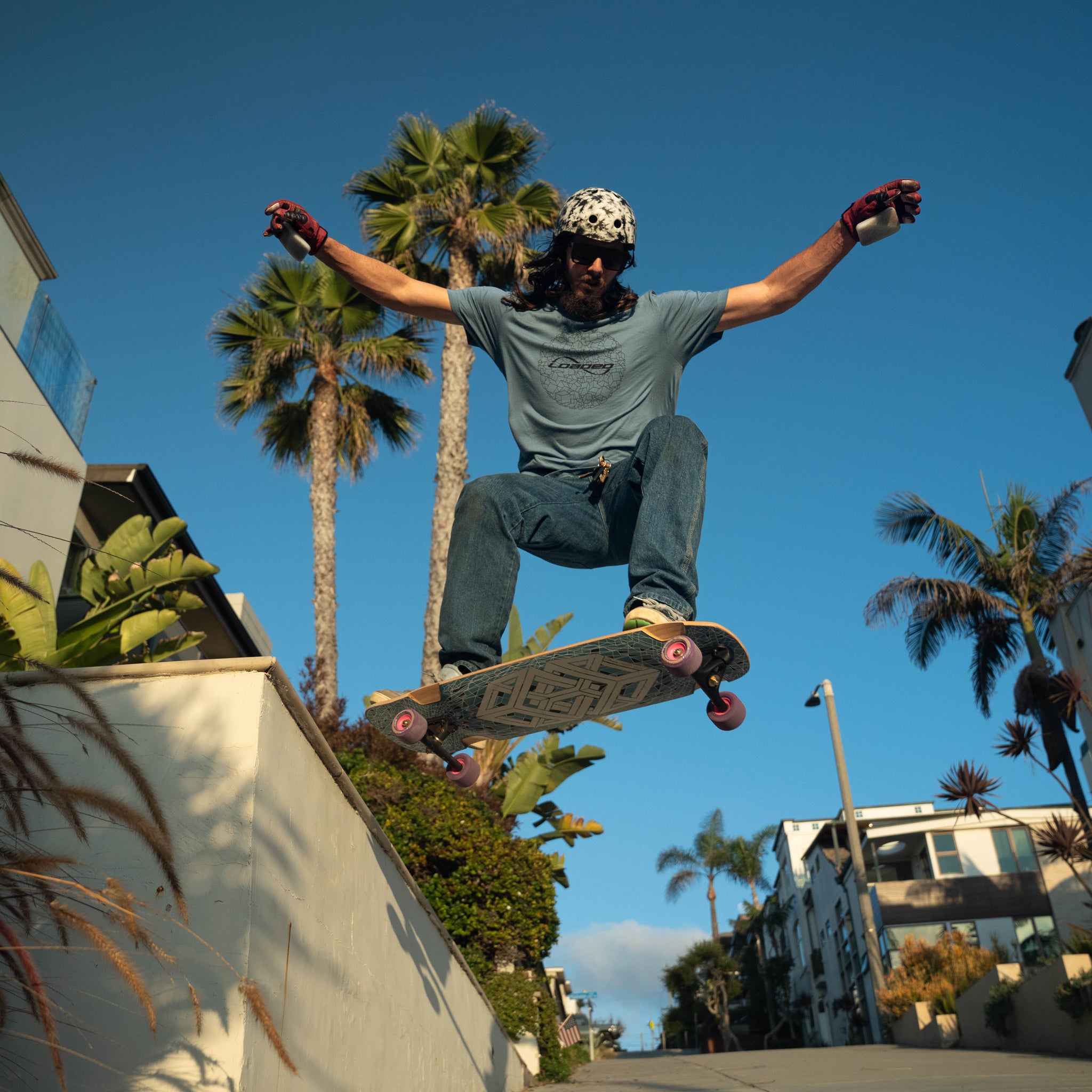 Loaded SnubNose Tesseract II longboard skateboard