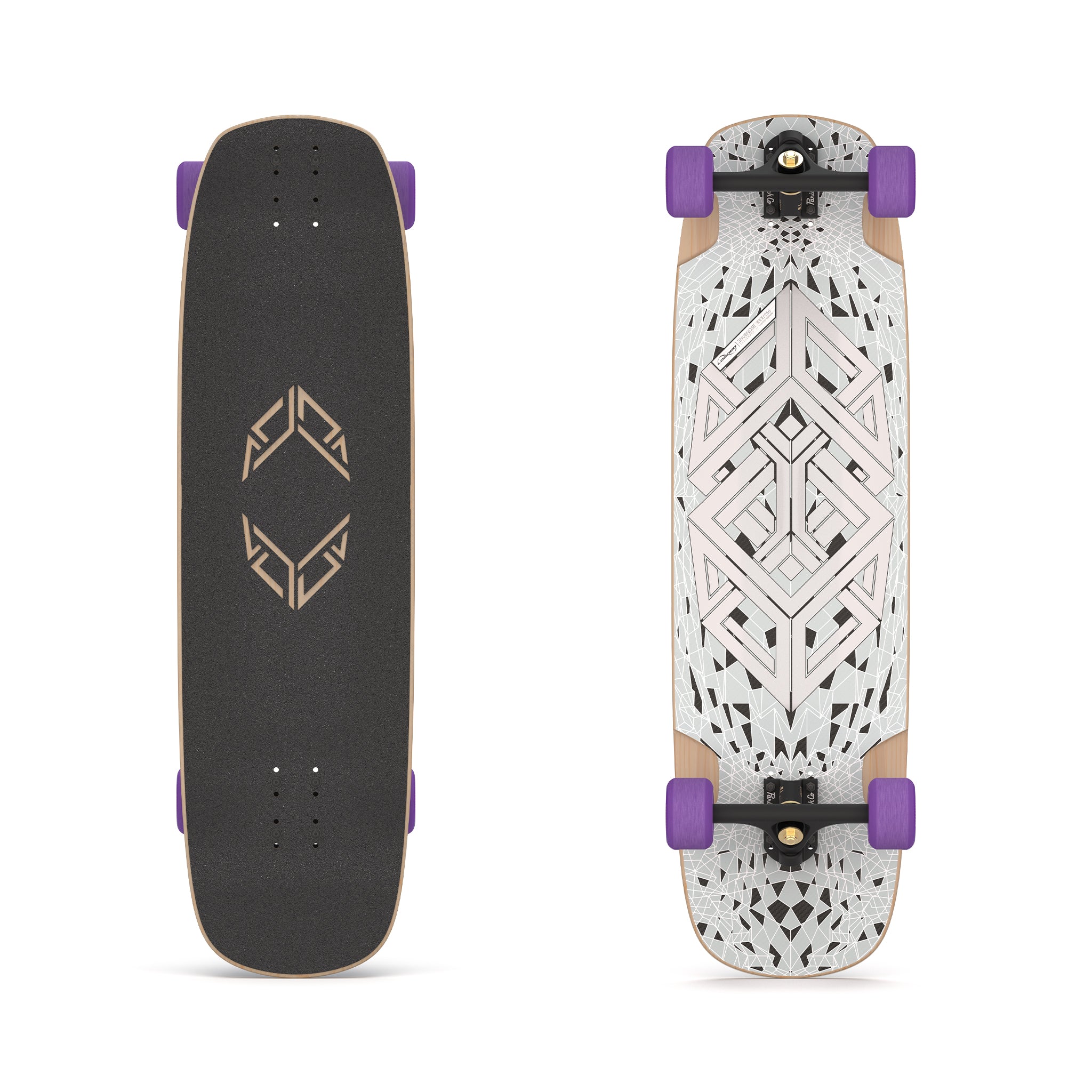 Loaded SnubNose Tesseract II complete longboard skateboard