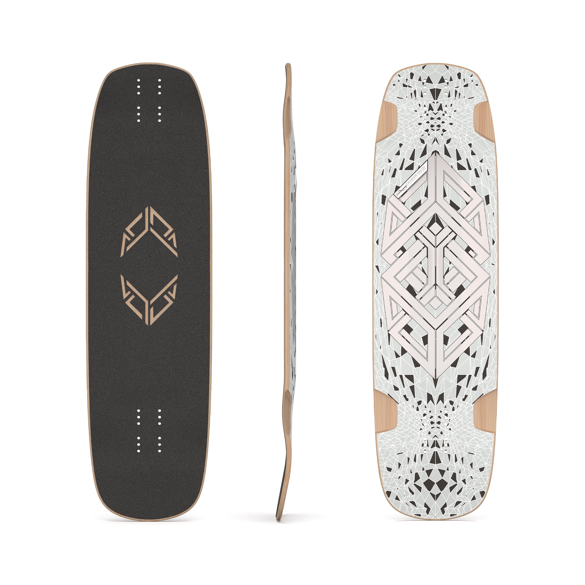 Loaded SnubNose Tesseract II longboard skateboard deck