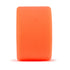 Orange rectangular foam block