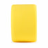 A bright yellow rectangular block.