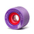 A purple skateboard wheel with a red core, labeled 'the keanu' by orangatang.